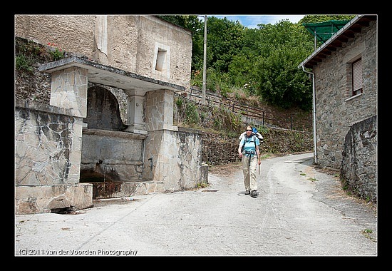 Zieleinlauf in Trabadelo