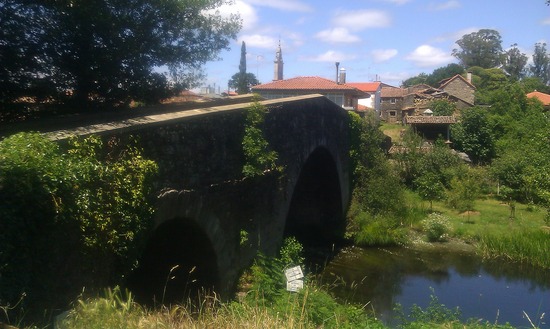 Brücke nach Mélide