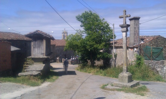 Dorf am Camino