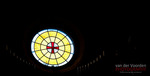 Fenster im Kloster 'Monasterio de Samos' 