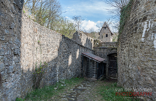 Eingang zur Burg Hornberg