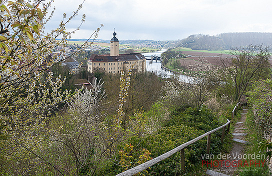 Schloss Horneck - Abstieg nach Gundelsheim