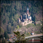 Blick auf Burg Zwingenberg
