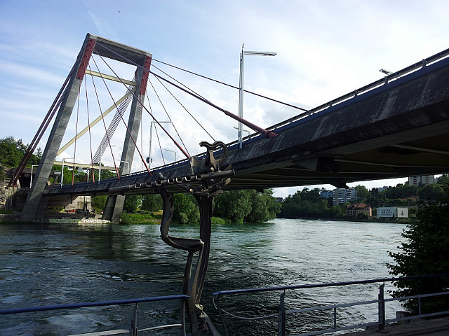 Brücke nach Schaffhausen