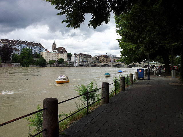 Blick auf die Altstadt Basel