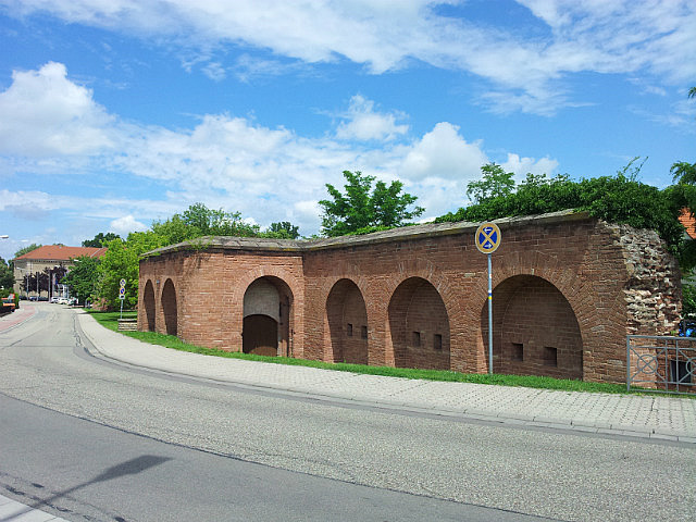Carnot’sche Mauer in Germersheim