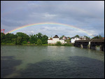Regenbogen über Bad Säckingen