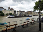 Blick auf die Altstadt Basel