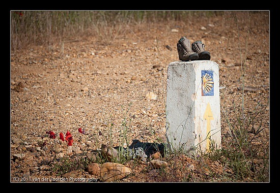 Ausgediente Wanderschuhe