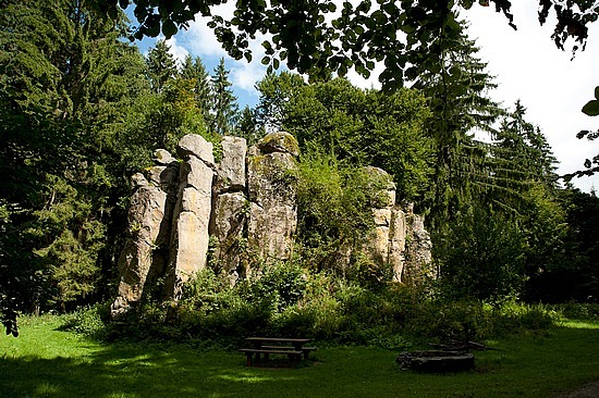 Basalt Vulkankegel "Blauer Stein"
