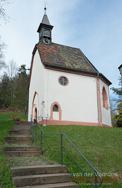 Evangelische Kirche in Neckarkatzenbach. Erbaut 15