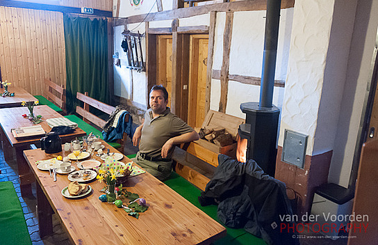 Fr&uuml;hst&uuml;ck im Heuhotel