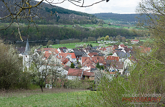 Blick auf Neckarzimmern
