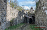 Eingang zur Burg Hornberg