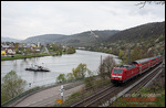 Neckar, Bahn, Fähre & Burg Hornberg