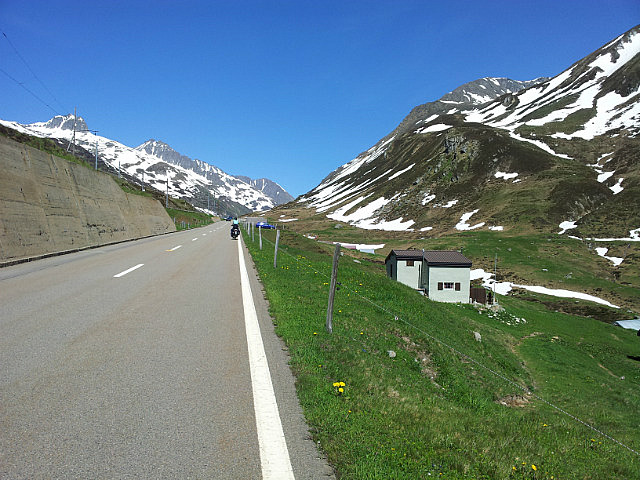 Oberalppass. Aufi geht´s!