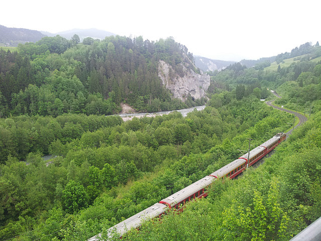 Beginn der Rheinschlucht 