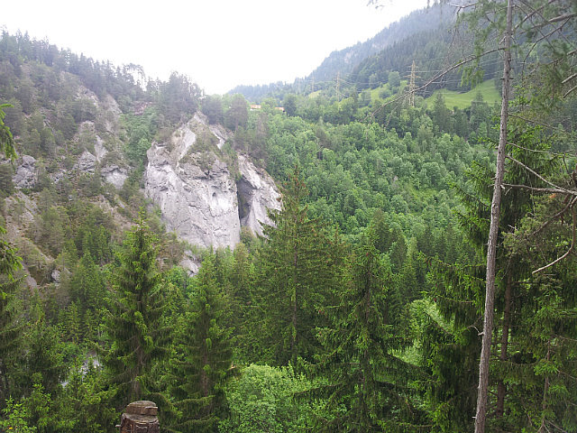 Beginn der Rheinschlucht