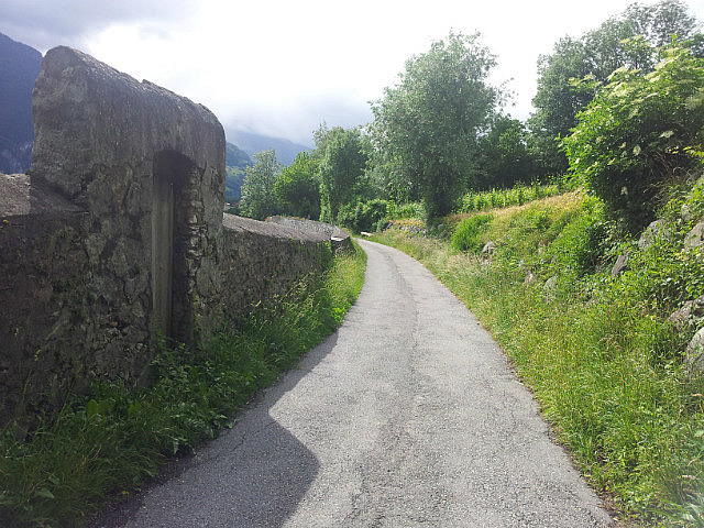 Kurz vor dem Heididorf