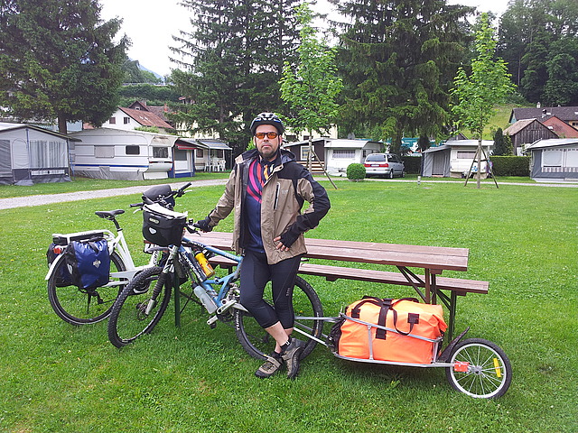 Vor der Abfahrt Camping Buchs