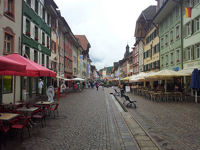 Fussgängerzone in Waldshut