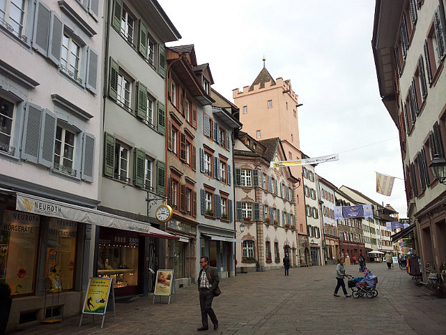 Fußgängerzone Rheinfelden (CH)