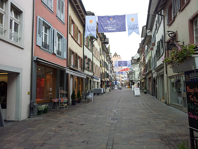 Fußgängerzone Rheinfelden (CH)