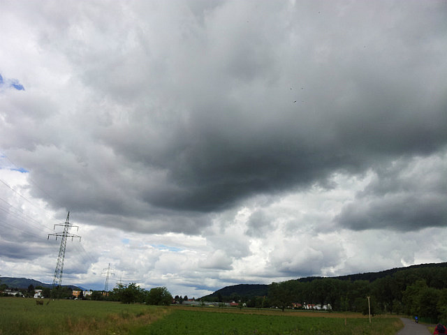 Böse Wolken