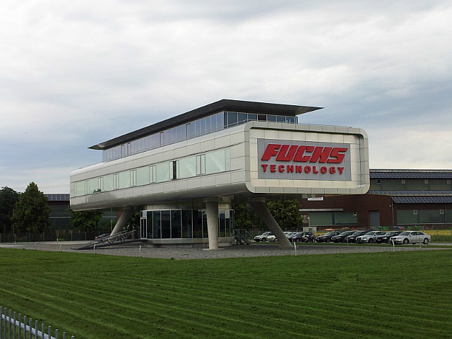Futuristischer Bau: Fuchs Technology.
