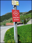 Am Fuß des Oberalppass