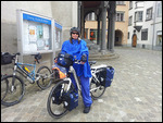 Sabine auf dem St. Martinsplatz
