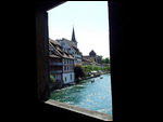 Auf der historischen Brücke