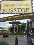 Bushaltestelle am Freizeitpark Rust